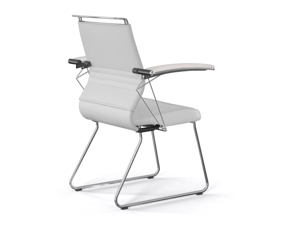 Кресло ErgoLife S W M4-167U F54 Экокожа, Белый