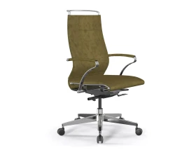 Кресло ErgoLife SynchroSit S W B2-195K M24.B22.G18.W03 Велюр, Оливковый images