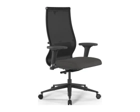 Кресло ErgoLife SynchroSit 10 B2-165D M23.B11.G19.W02 Сетка/Ткань, Черный/Темно-серый images