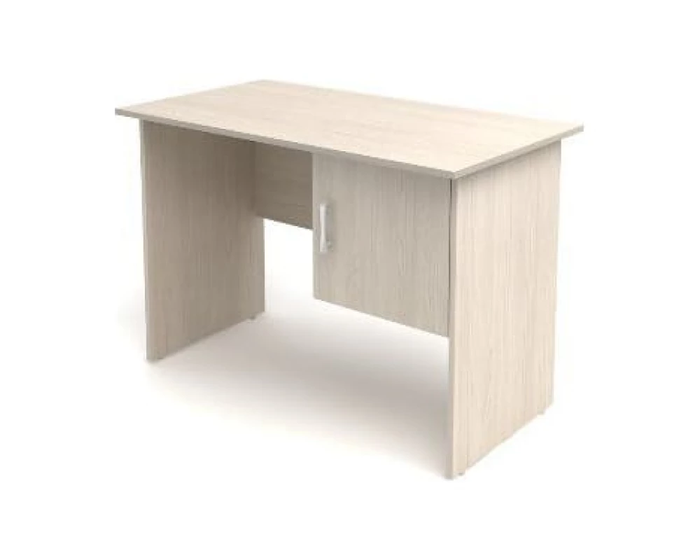 Стол 1-тумбовый с дверкой (1200х600х750) (тумба с права) СК50 Канц