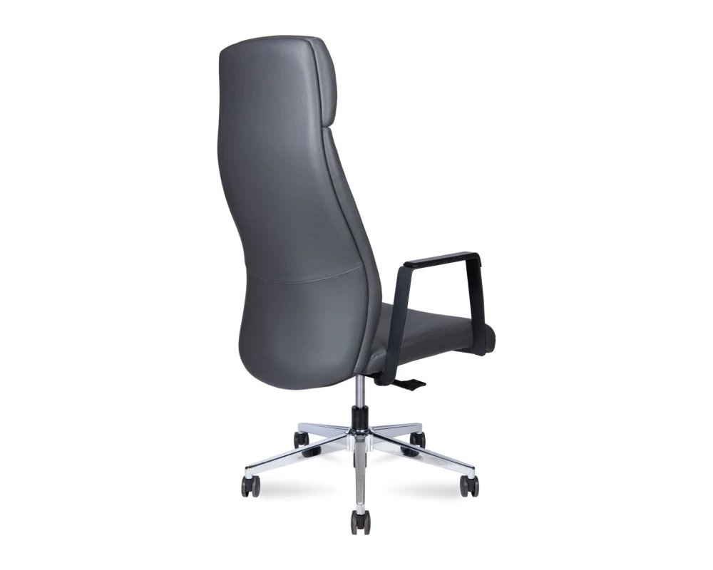 Кресло Norden Arco grey Экокожа, Серый