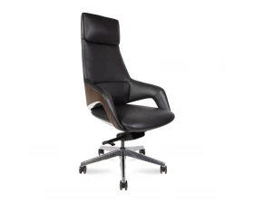 Кресло Norden Шопен Натуральная кожа, Черный images