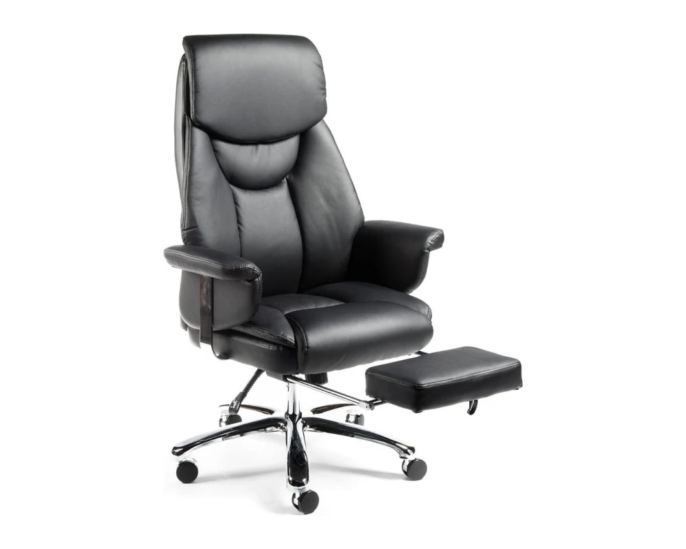 Кресло Norden Парламент Экокожа, Черный