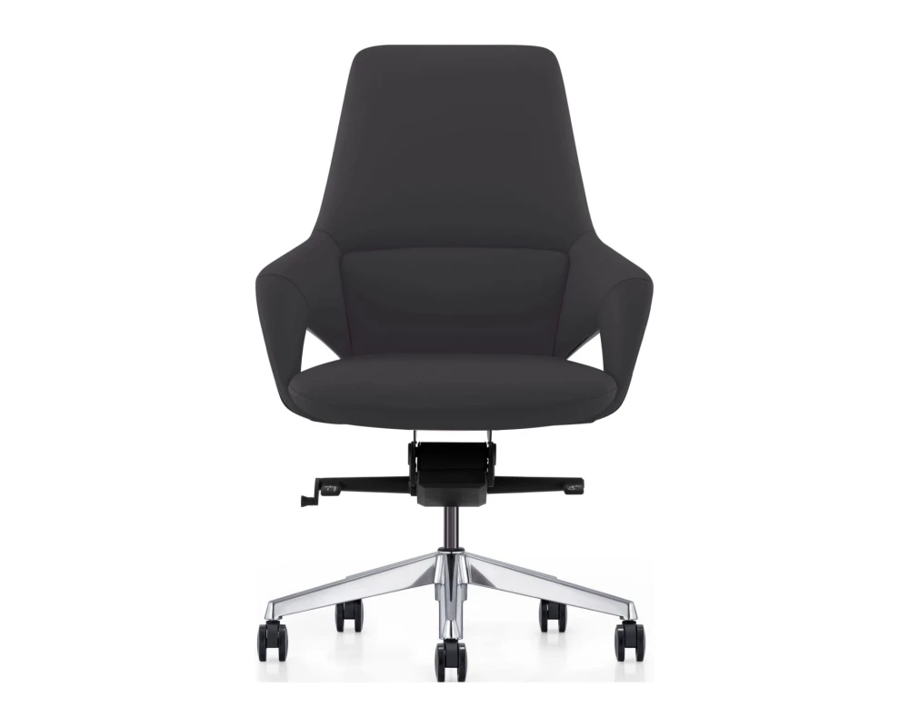 Кресло Norden Шопен LB Натуральная кожа, Черный