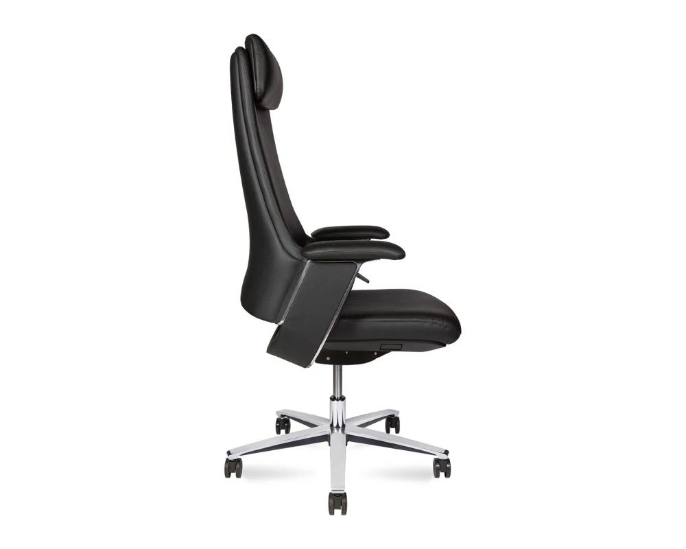 Кресло Norden York Натуральная кожа, Черный