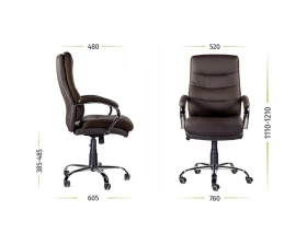 Кресло Бруно М-707 хром images